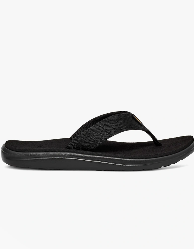 VOYA FLIP Mens Flip Flops Brick Black