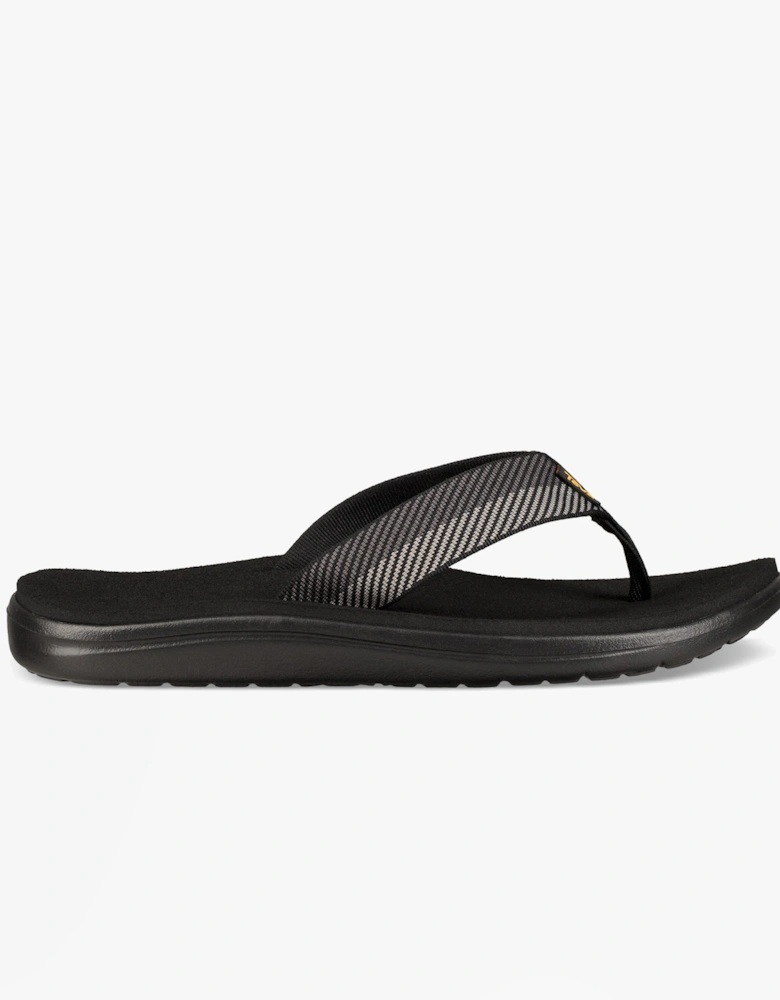 VOYA FLIP Mens Flip Flops Vori Black Gray