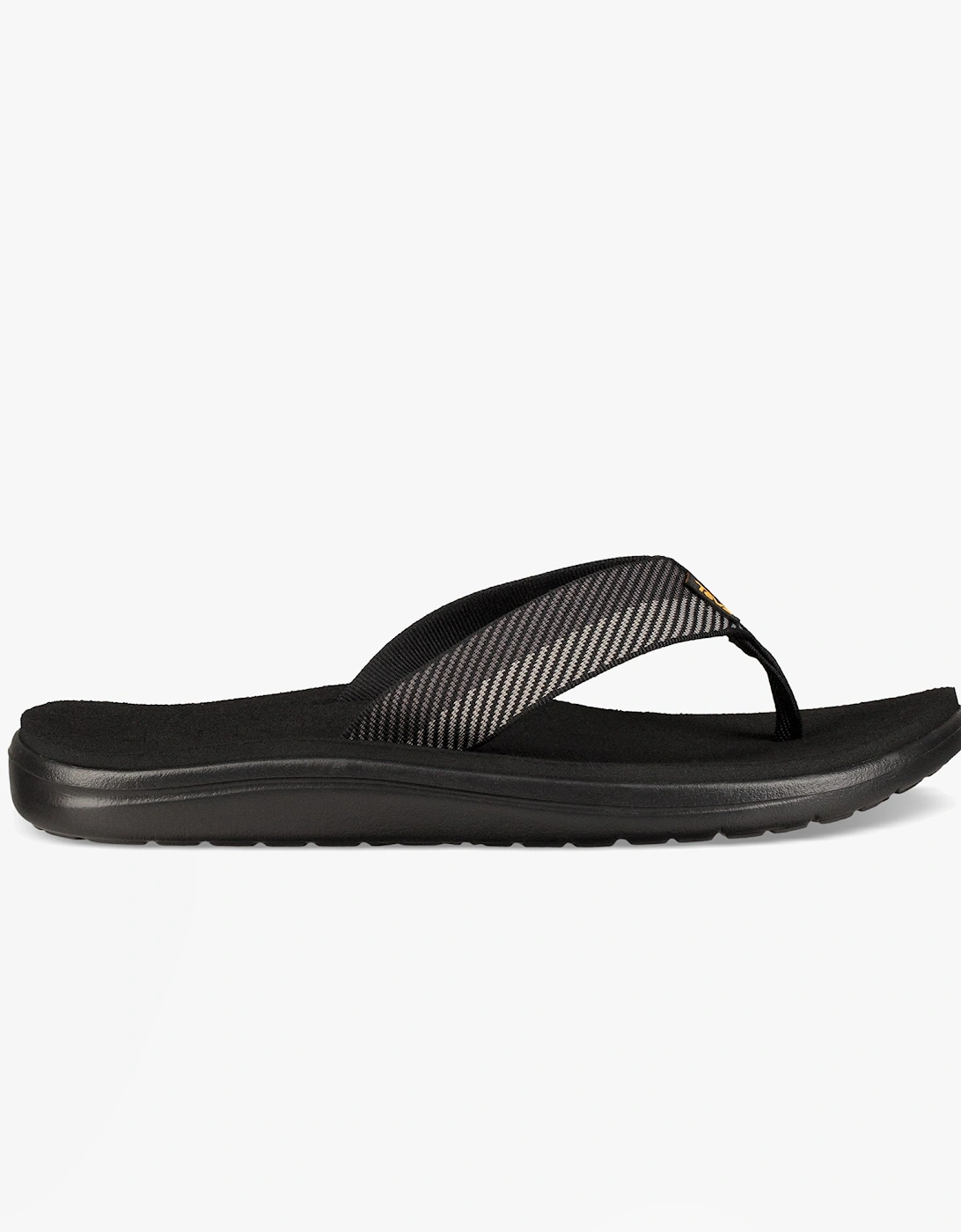 VOYA FLIP Mens Flip Flops Vori Black Gray, 5 of 4