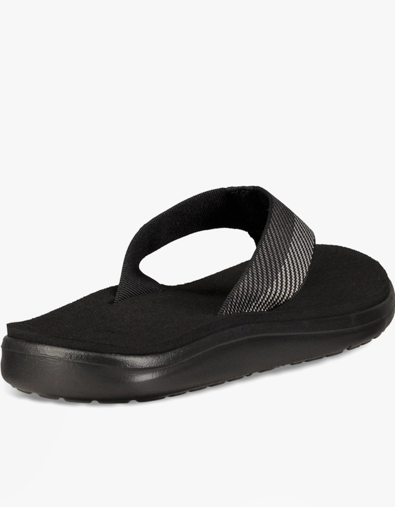 VOYA FLIP Mens Flip Flops Vori Black Gray
