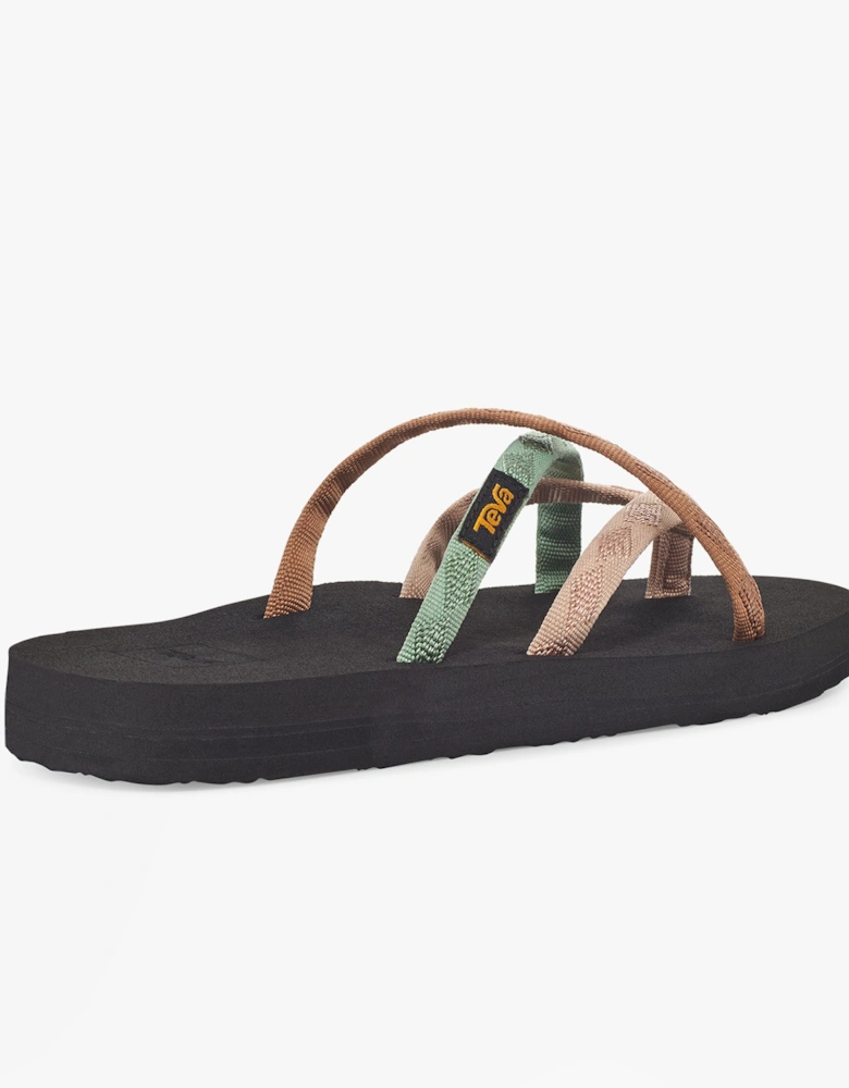 OLOWAHU Womens Sandals Mixed B Maple Sugar Multi