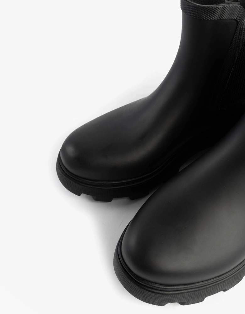 ANKLE RAINBOOT Womens Boots Black