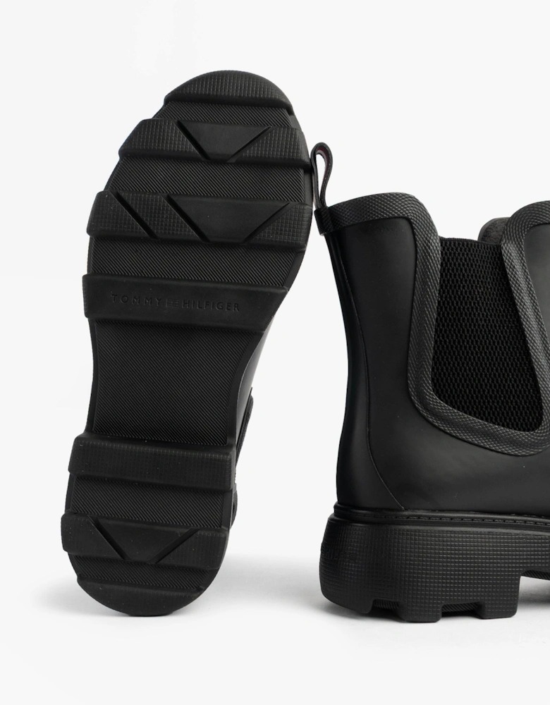 ANKLE RAINBOOT Womens Boots Black