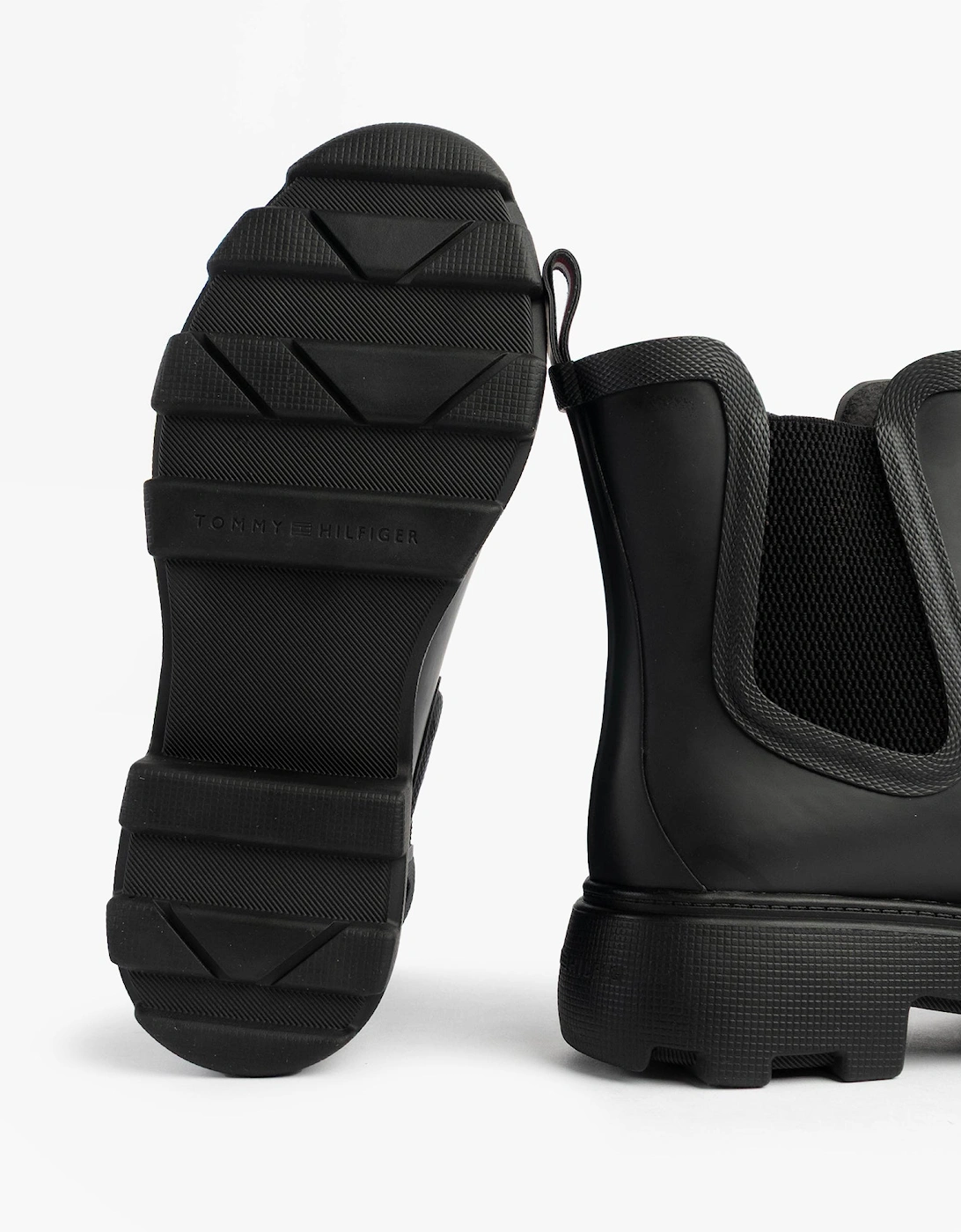 ANKLE RAINBOOT Womens Boots Black