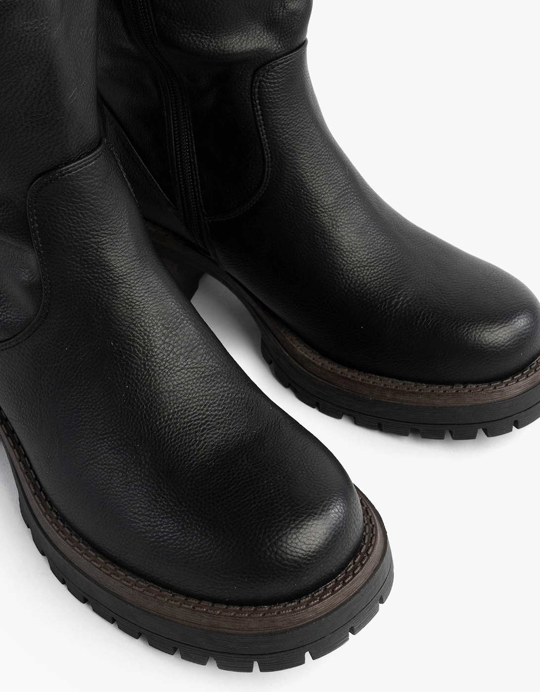 EVELINA Womens Long Boots Black