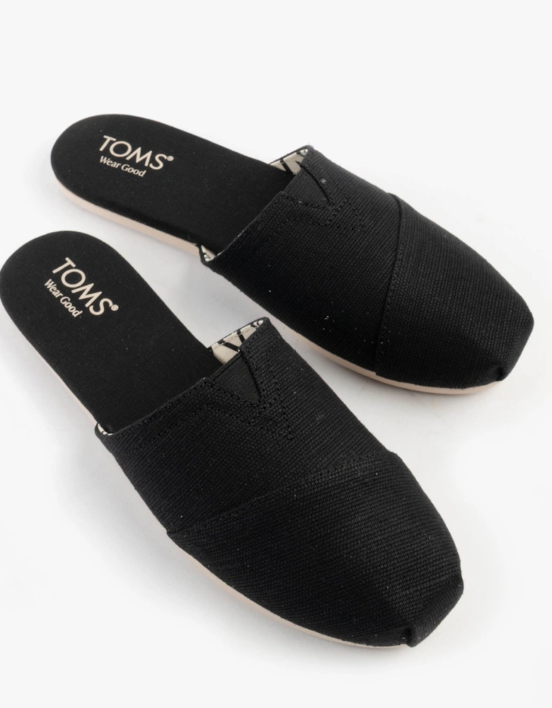 ALPARGATA MULE Womens Espadrille Black
