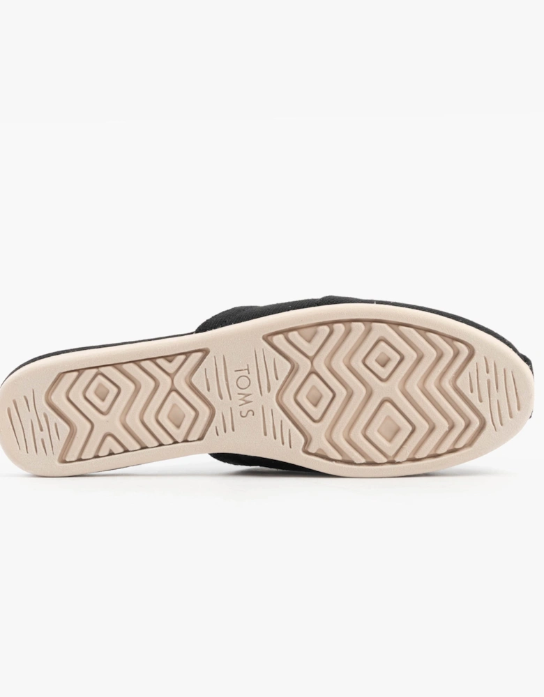 ALPARGATA MULE Womens Espadrille Black