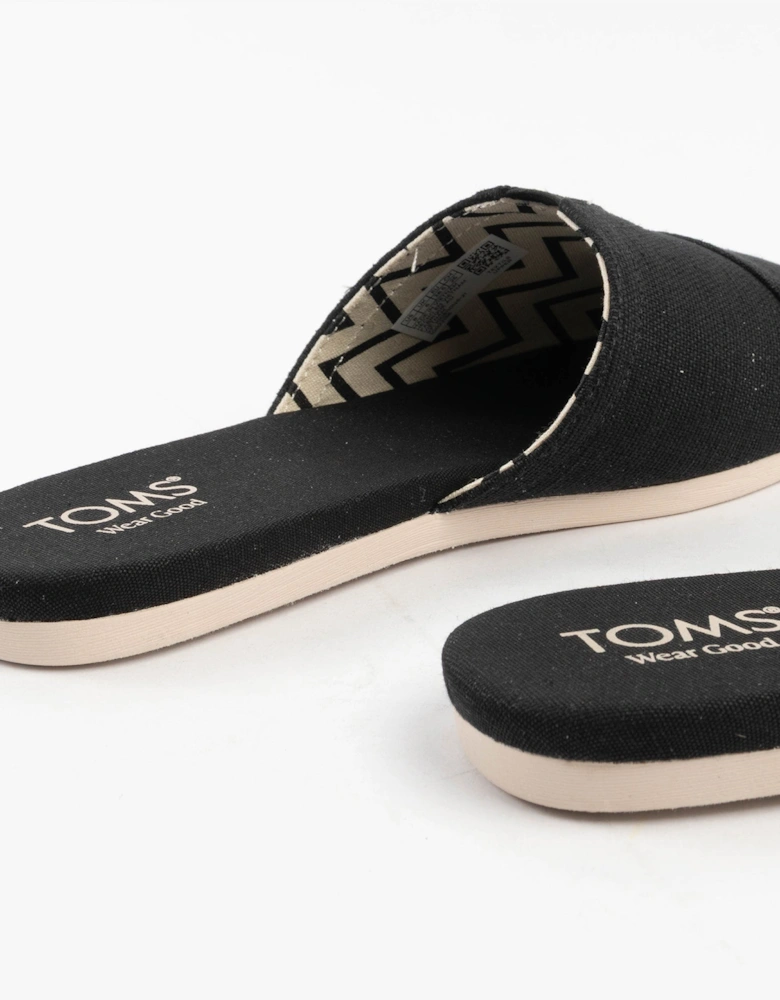 ALPARGATA MULE Womens Espadrille Black