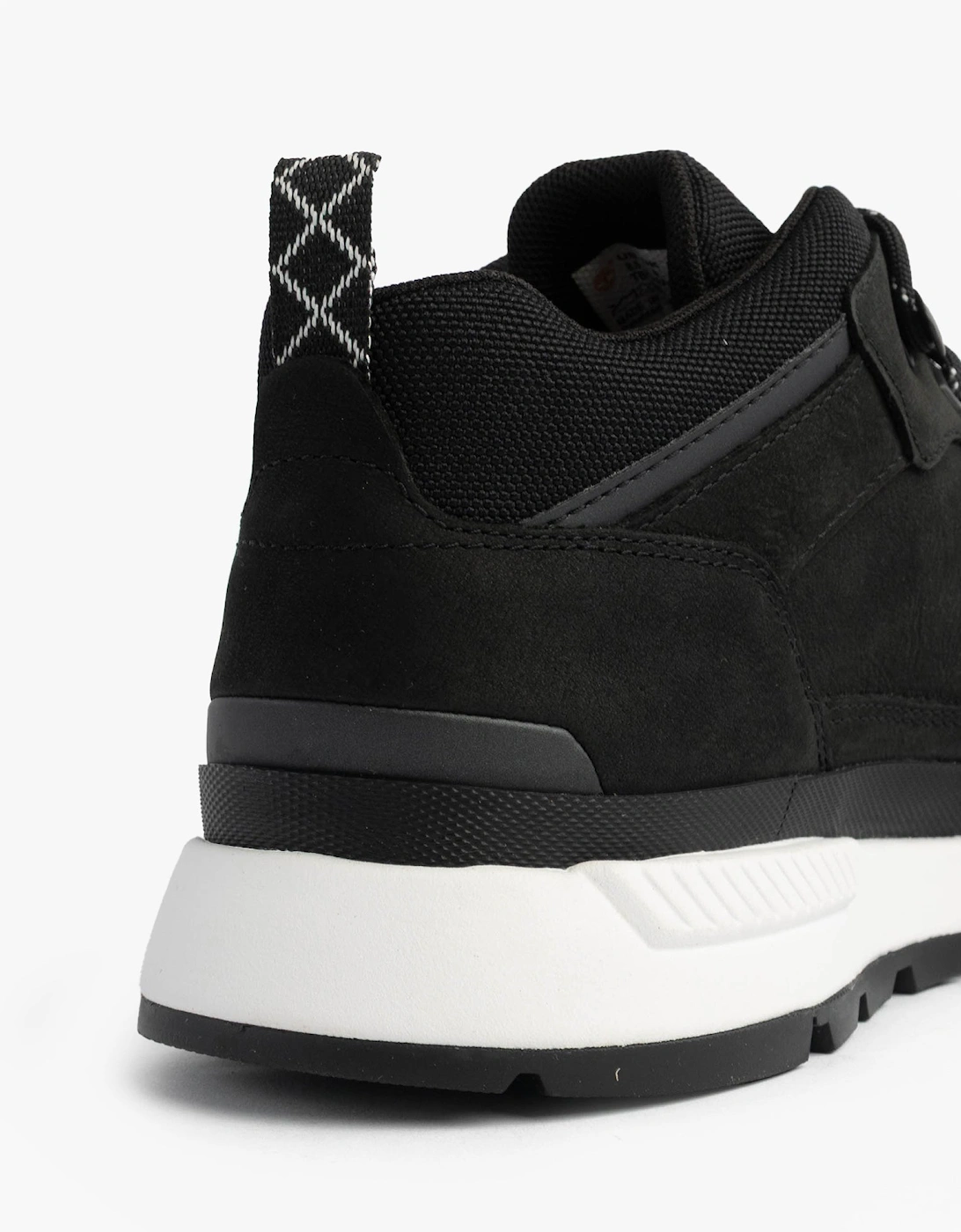 FIELD TREKKER Mens Sneakers Jet Black