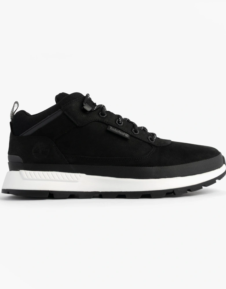 FIELD TREKKER Mens Sneakers Jet Black