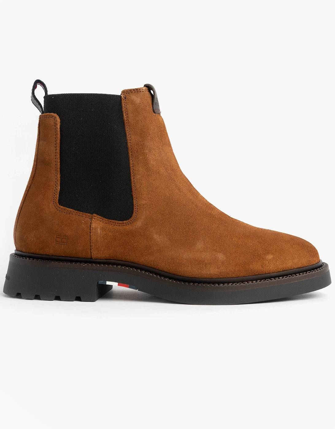HILFIGER COMFORT Mens Suede Chelsea Boots Coconut Grove, 7 of 6