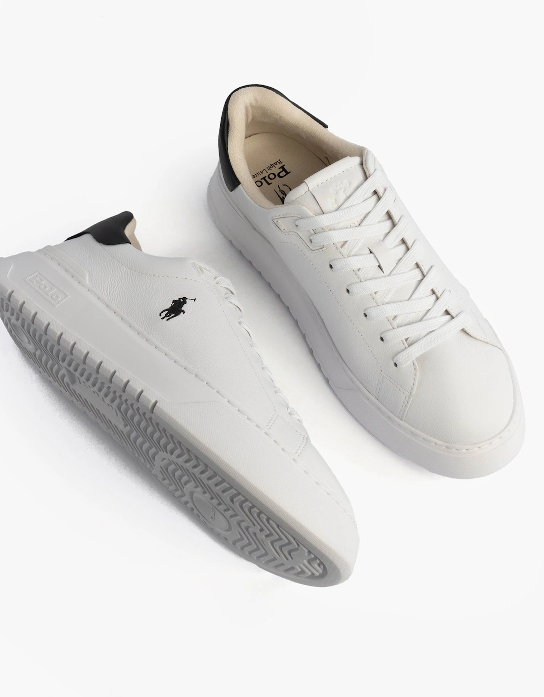 RLITE COURT Mens Trainers White/Black