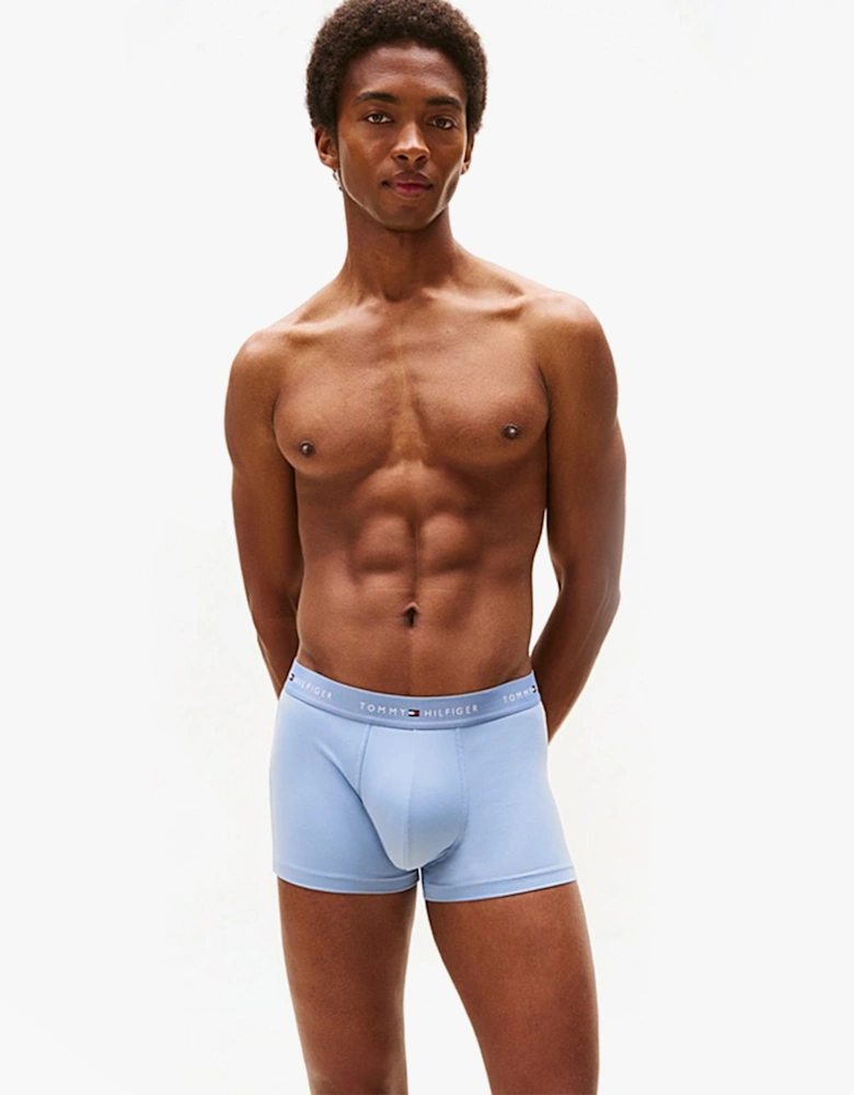 3-Pack Signature Mens Microfibre Trunks Multicoloured