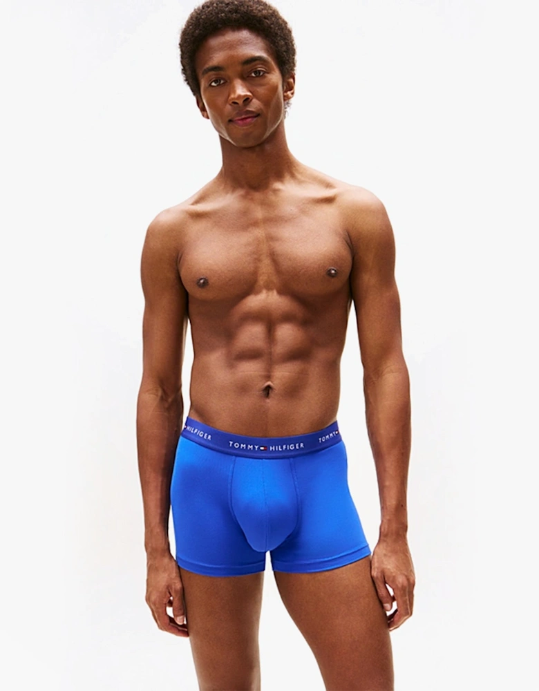 3-Pack Signature Mens Microfibre Trunks Multicoloured