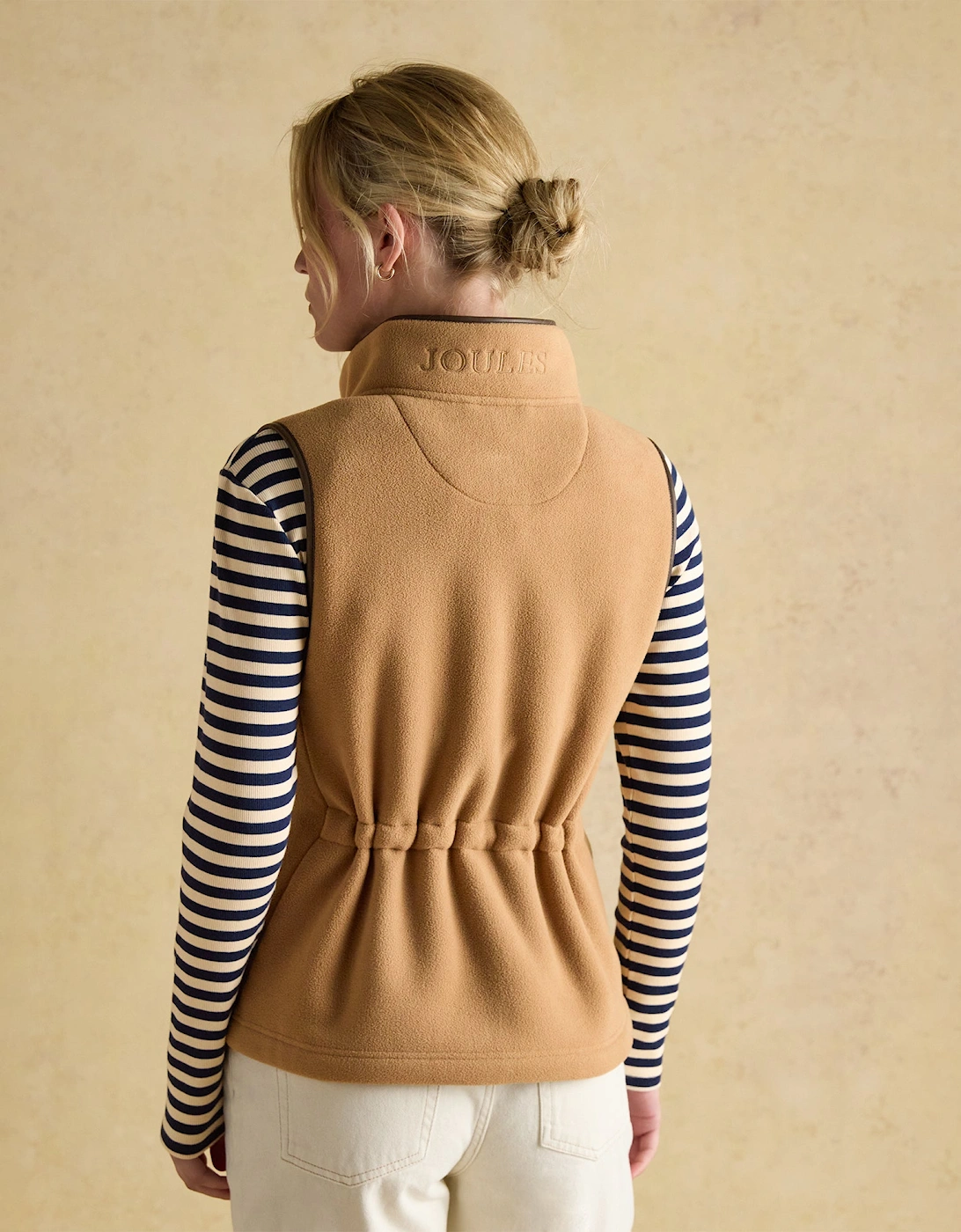 Heritage Tan Womens Regular Fleece Gilet