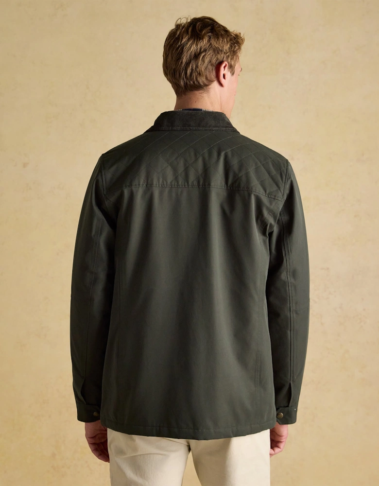 Farleigh Mens Waterproof Midweight Country Coat Green