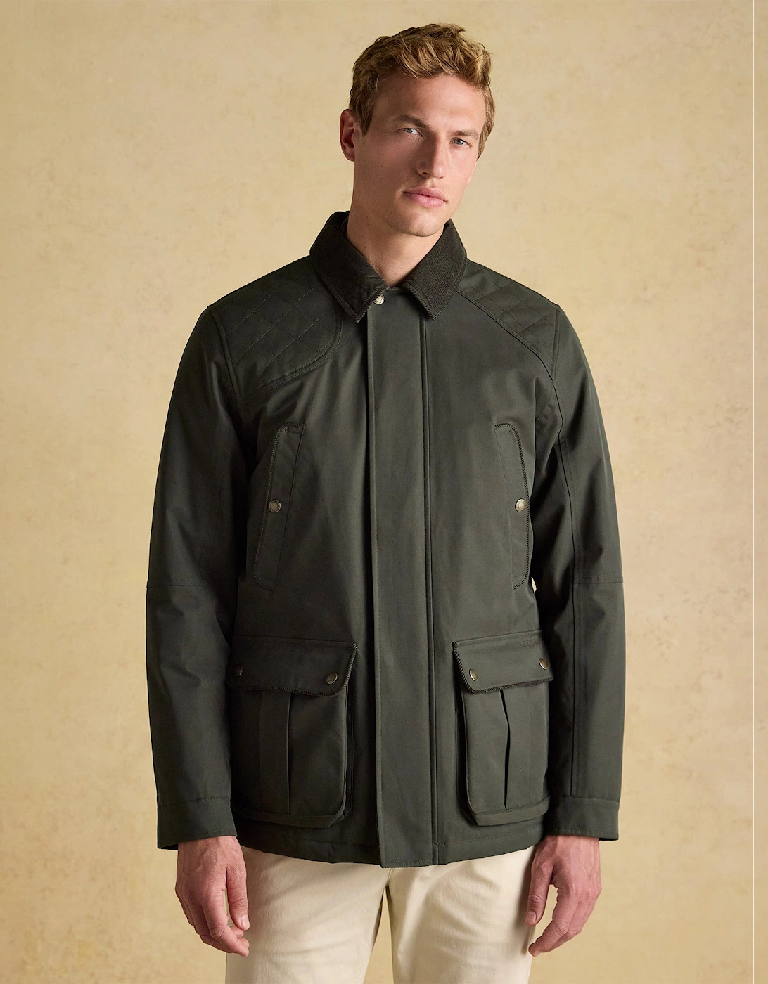 Farleigh Mens Waterproof Midweight Country Coat Green