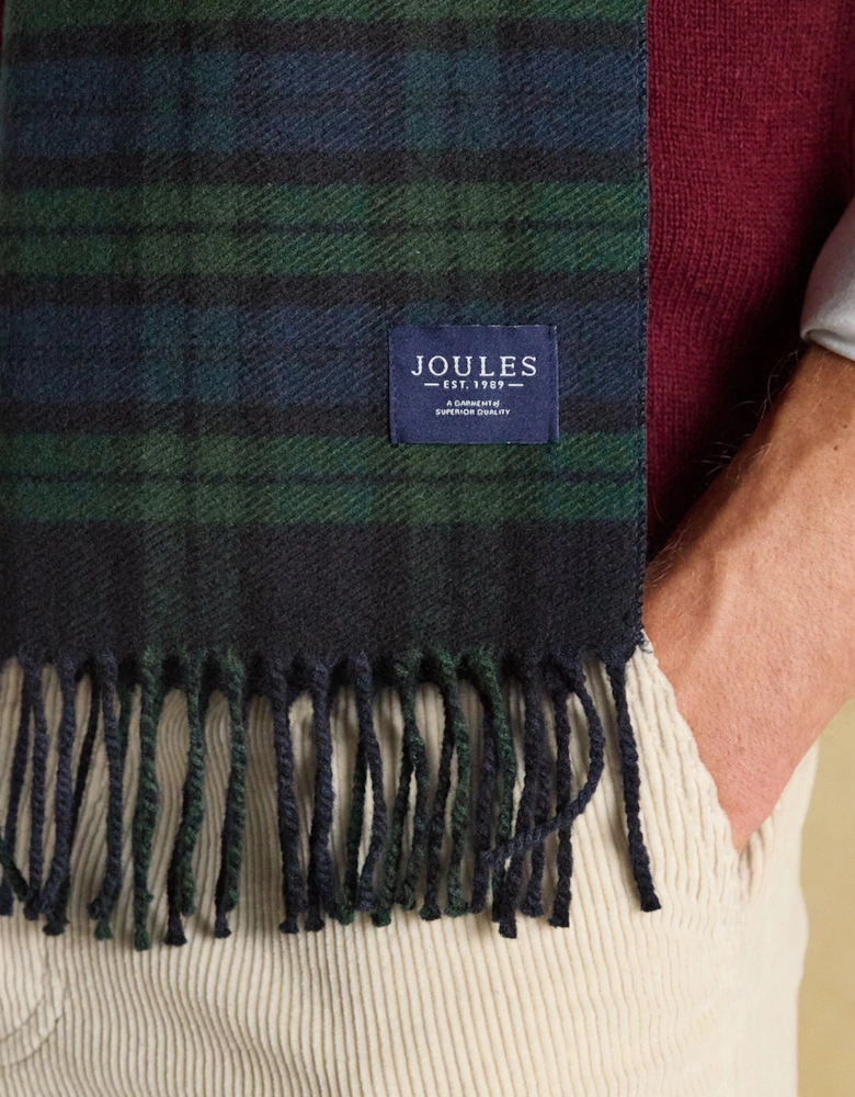 LANGTREE Mens Scarf Navy
