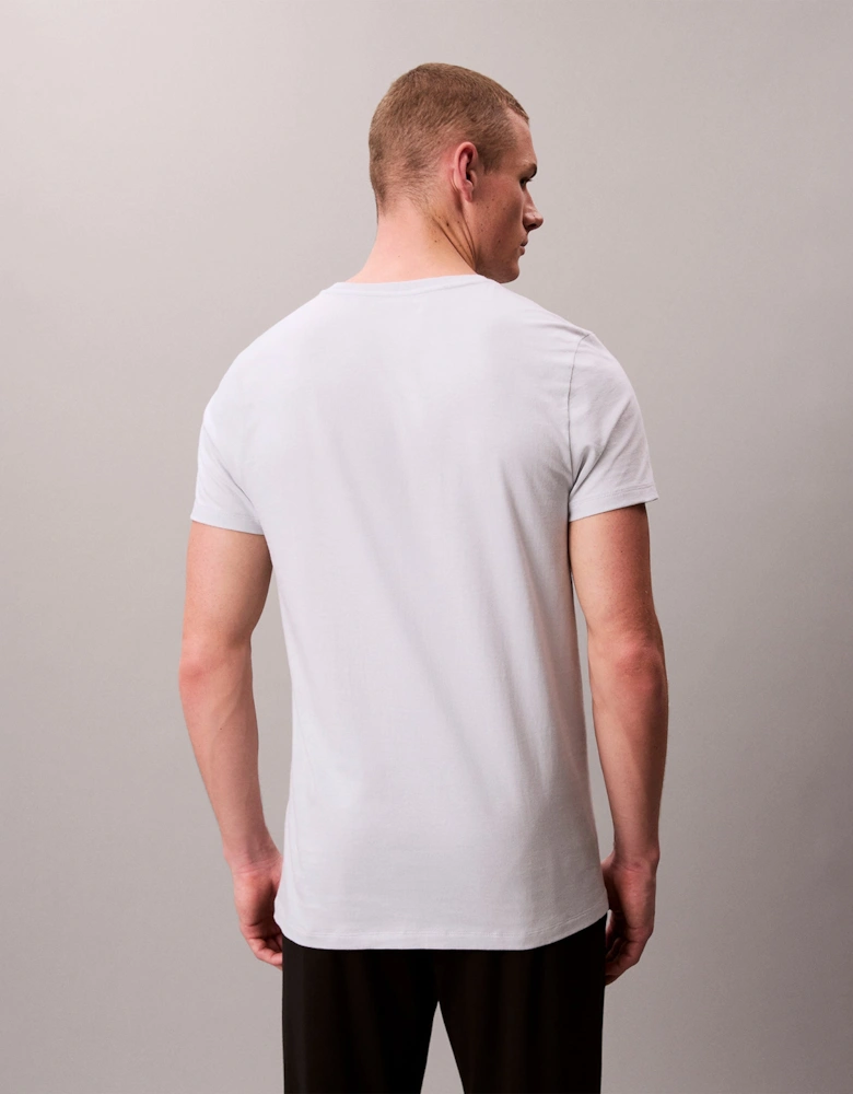 3 Pack Mens Crew neck T-Shirt Cotton Classics Multi Colour
