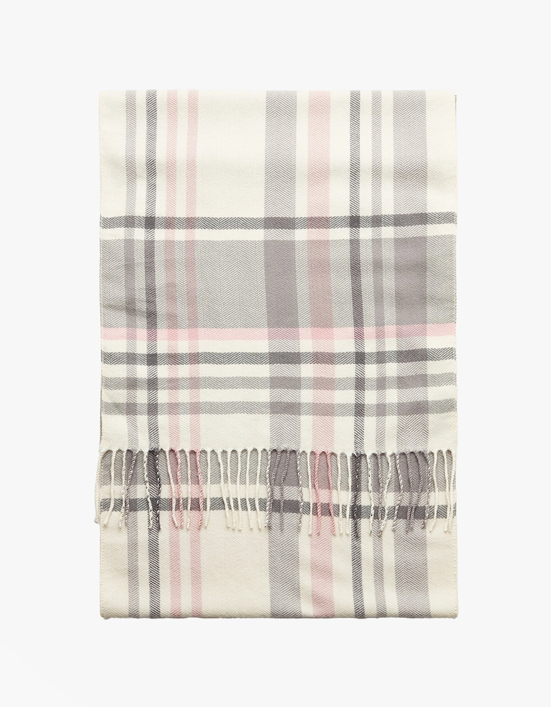 Women's Joules LANGTREE Womens Scarf Pink/Grey