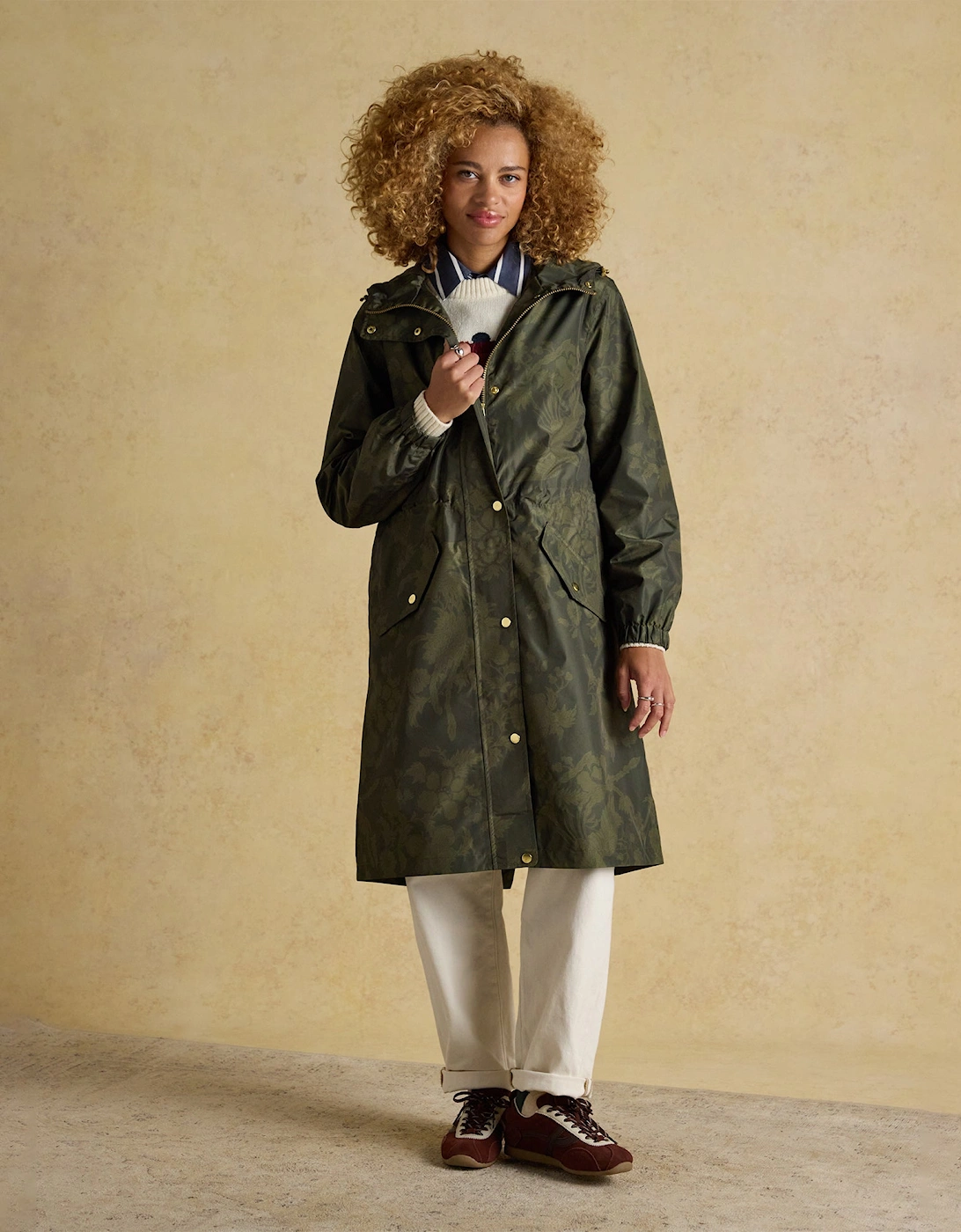 Holkham Waterproof Packable Raincoat With Hood Green
