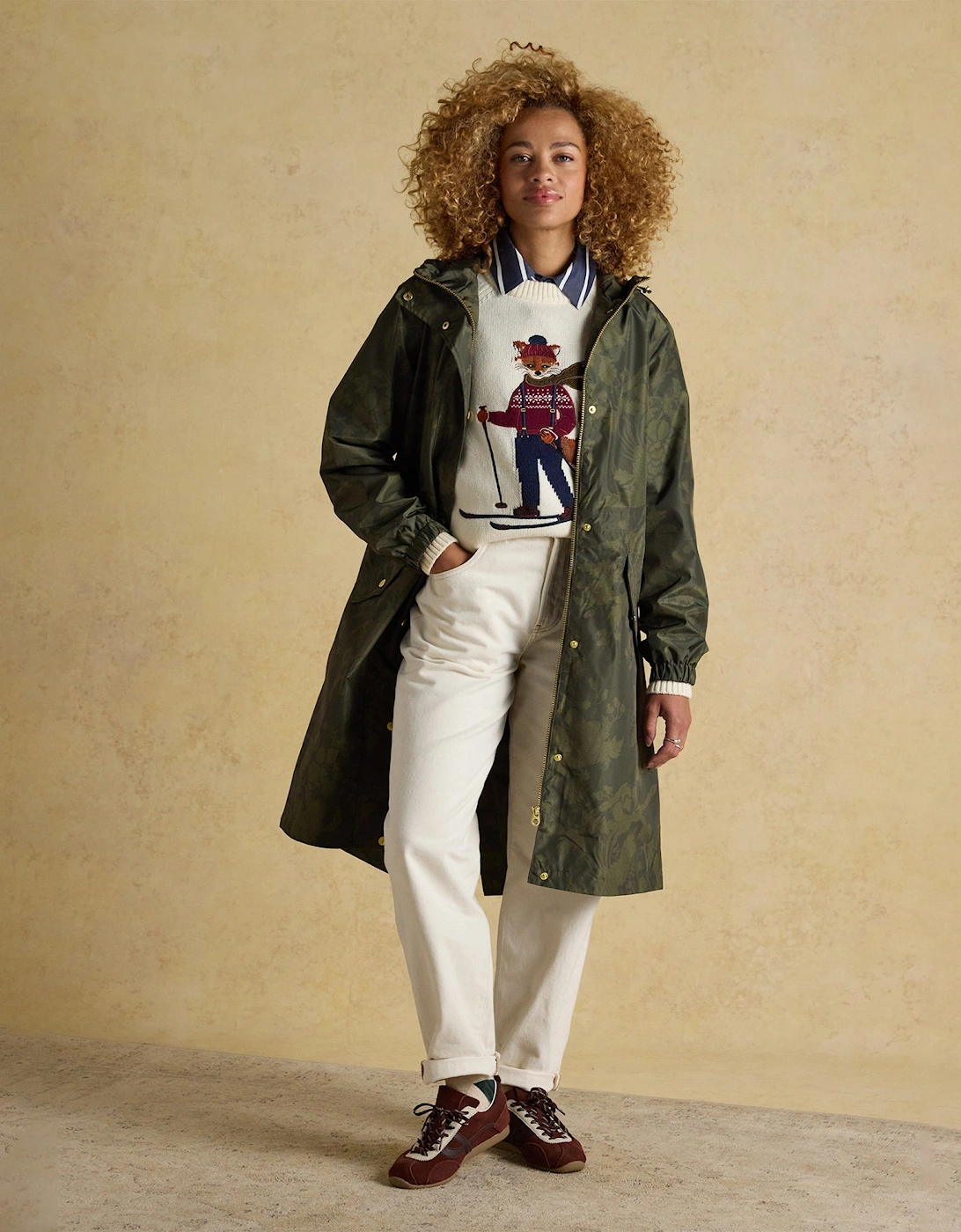 Holkham Waterproof Packable Raincoat With Hood Green