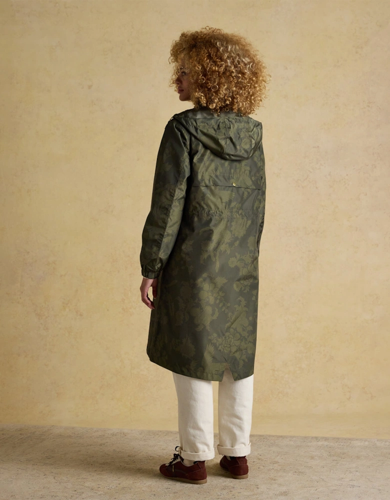 Holkham Waterproof Packable Raincoat With Hood Green
