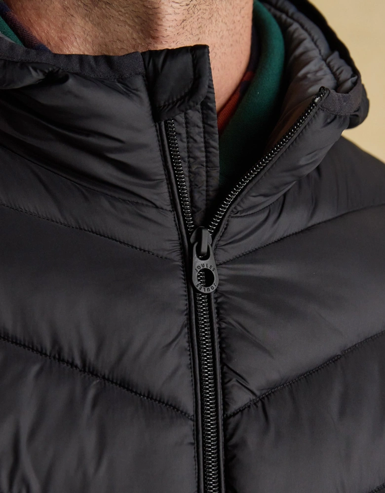 GARRETT Mens Showerproof Padded Jacket Black