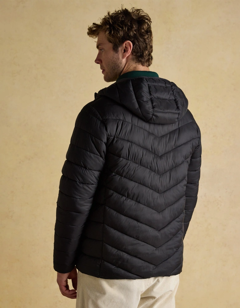 GARRETT Mens Showerproof Padded Jacket Black