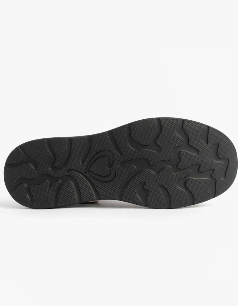 AZALEA Womens Chelsea Boots Burgundy