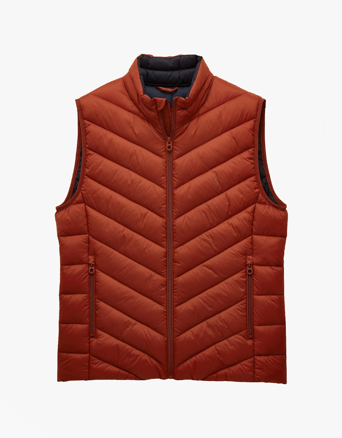 GARRETT Mens Showerproof Padded Gilet Orange, 7 of 6