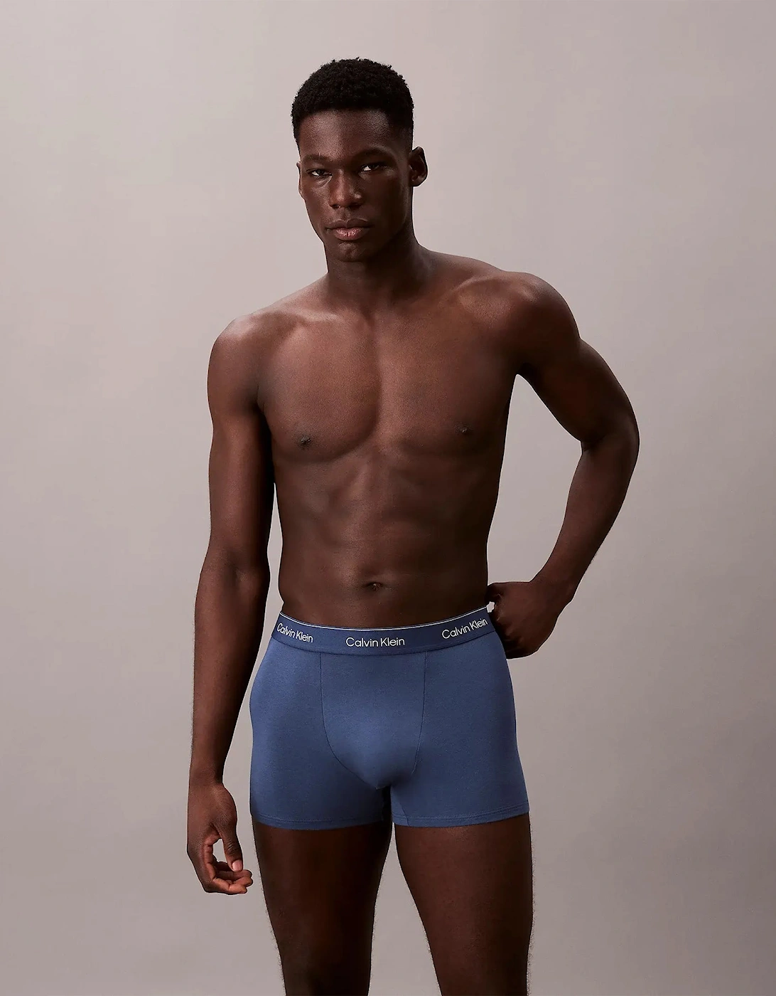 RELAXED FIT 3 Pack Mens Trunks Multicolour