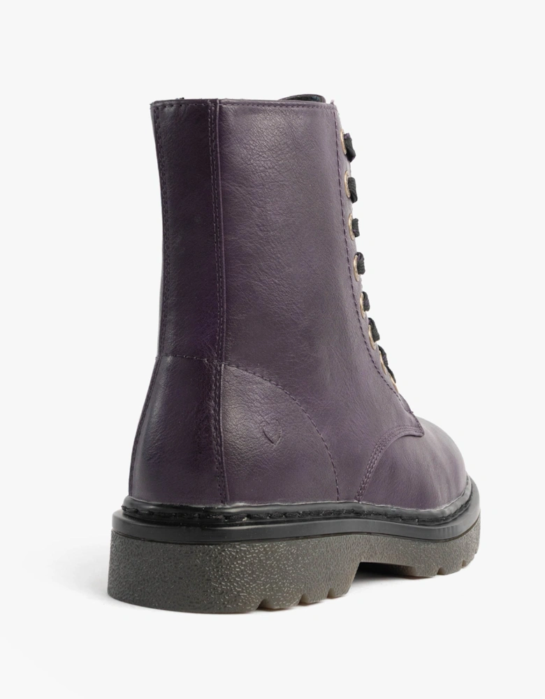 JUSTINA2 Womens Ankle Boots Purple