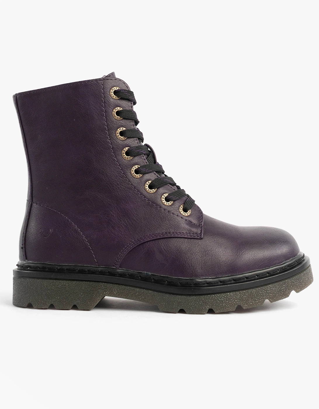 JUSTINA2 Womens Ankle Boots Purple, 7 of 6