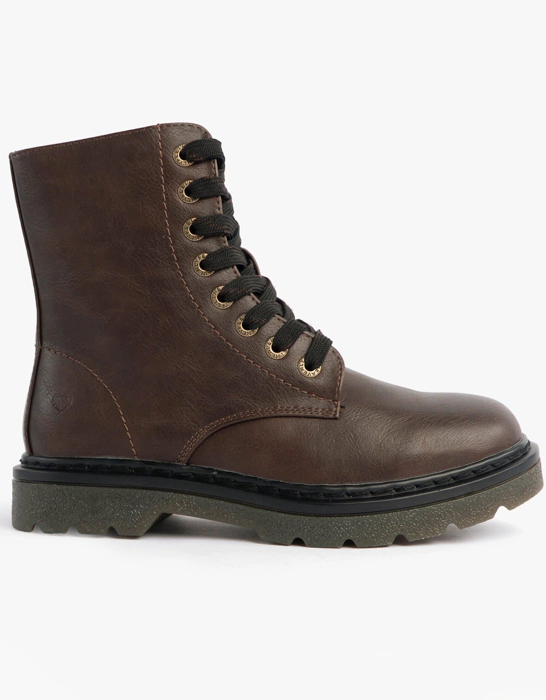 JUSTINA2 Womens Ankle Boots Chocolate, 7 of 6