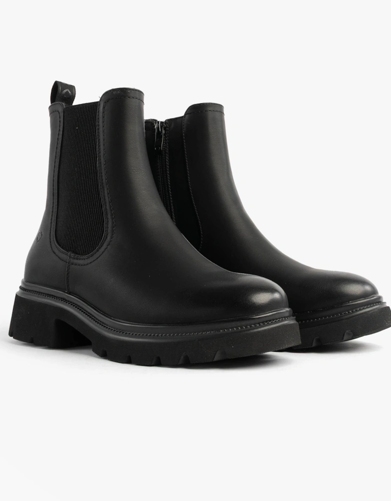 ZETA Womens Chelsea Boots Black