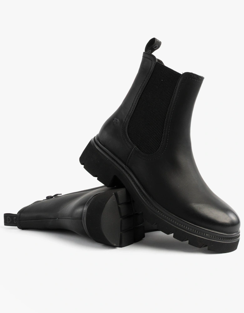 ZETA Womens Chelsea Boots Black