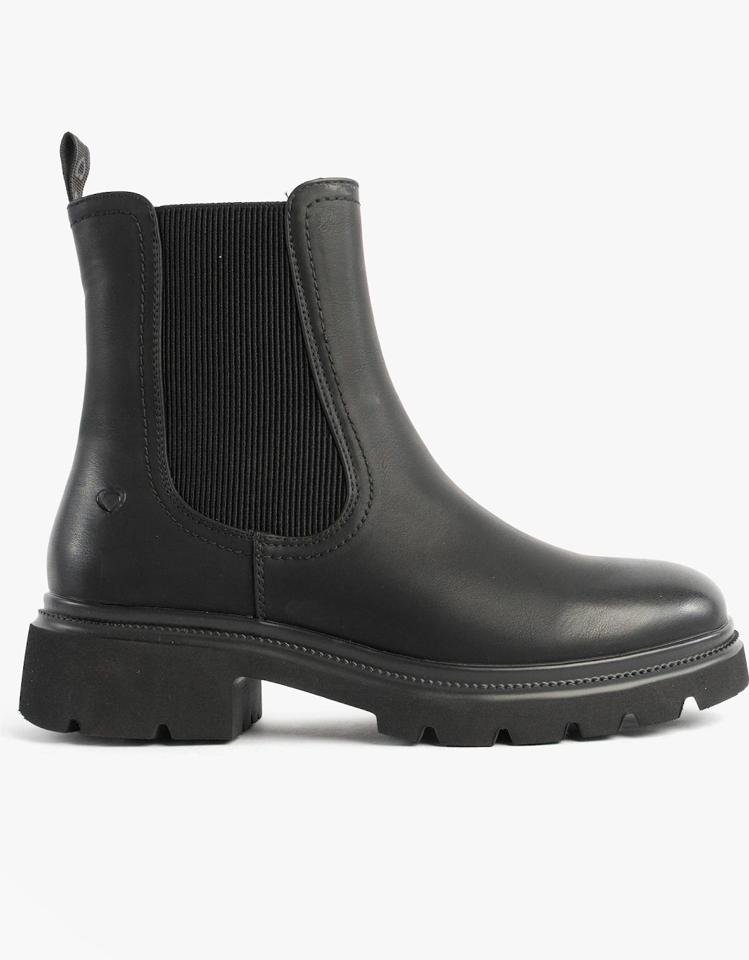 ZETA Womens Chelsea Boots Black, 7 of 6