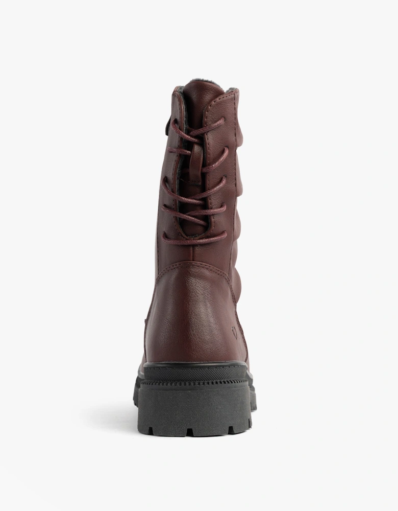 GRETEL Womens Boots Burgundy