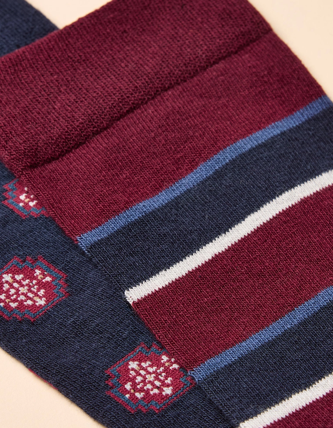 KINGSBURY Mens Socks Navy