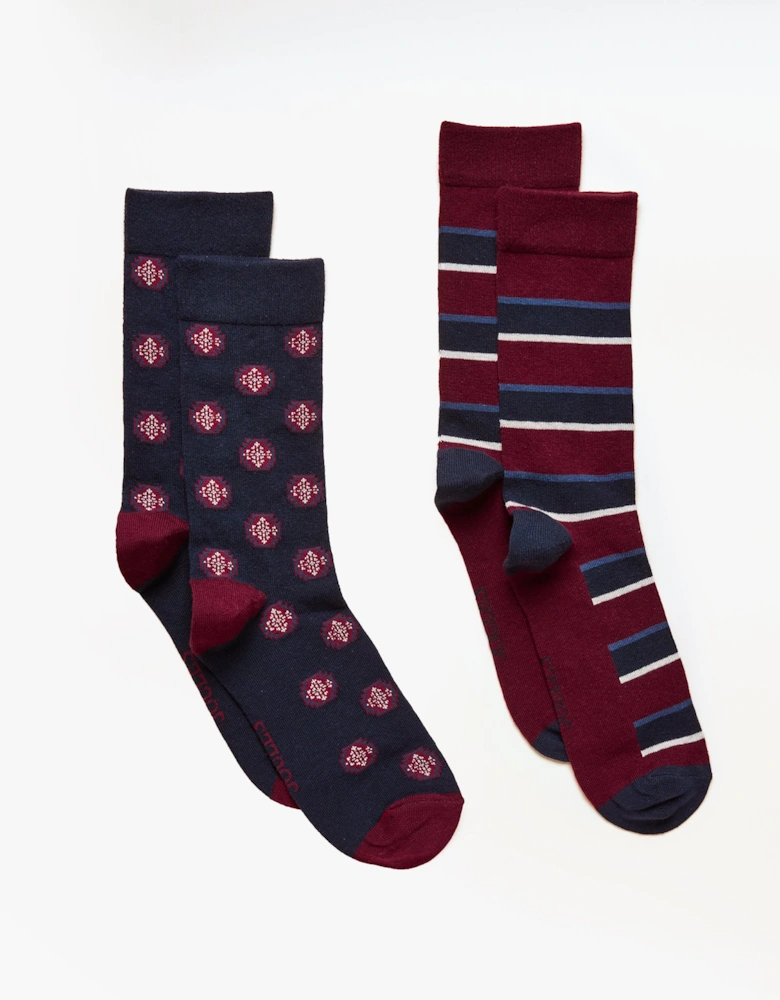 KINGSBURY Mens Socks Navy
