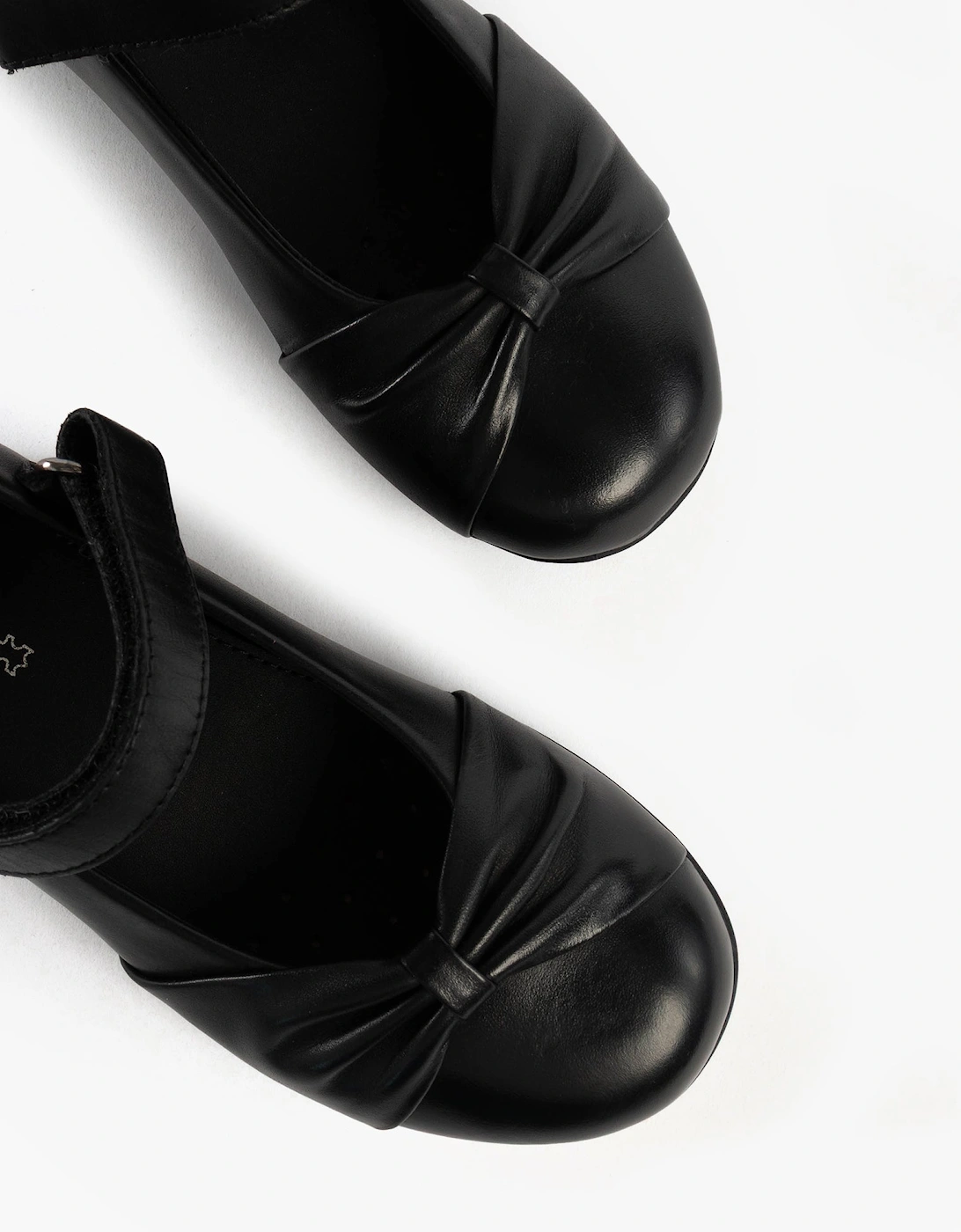 J IBERIDE Girls Mary Jane Shoes Black