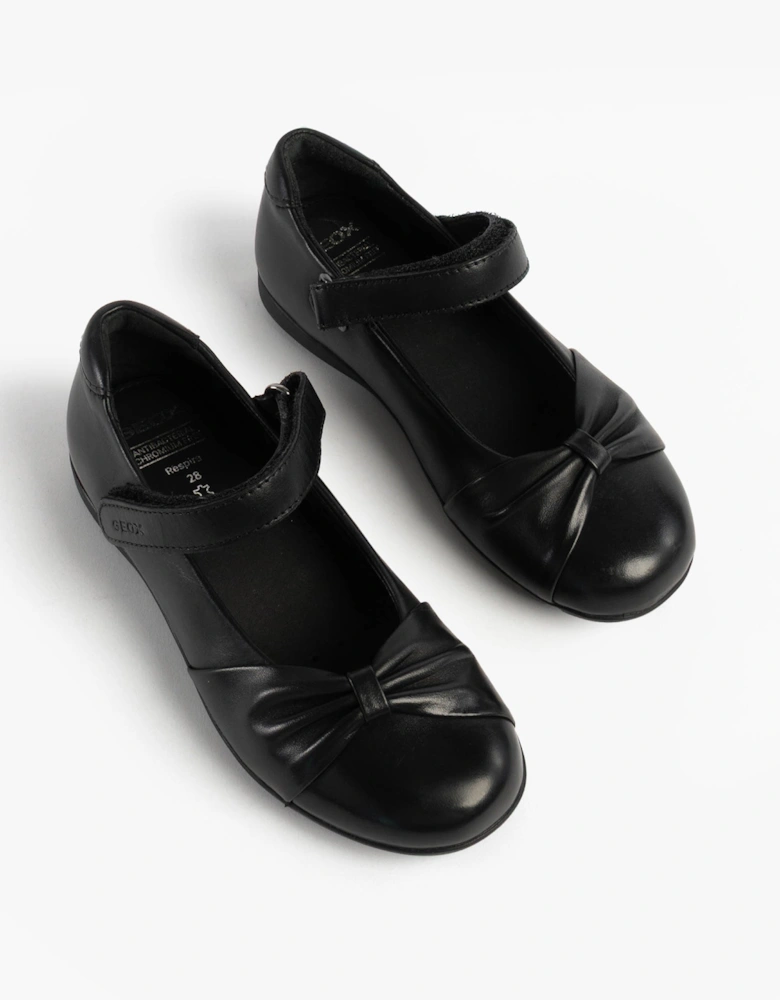 J IBERIDE Girls Mary Jane Shoes Black