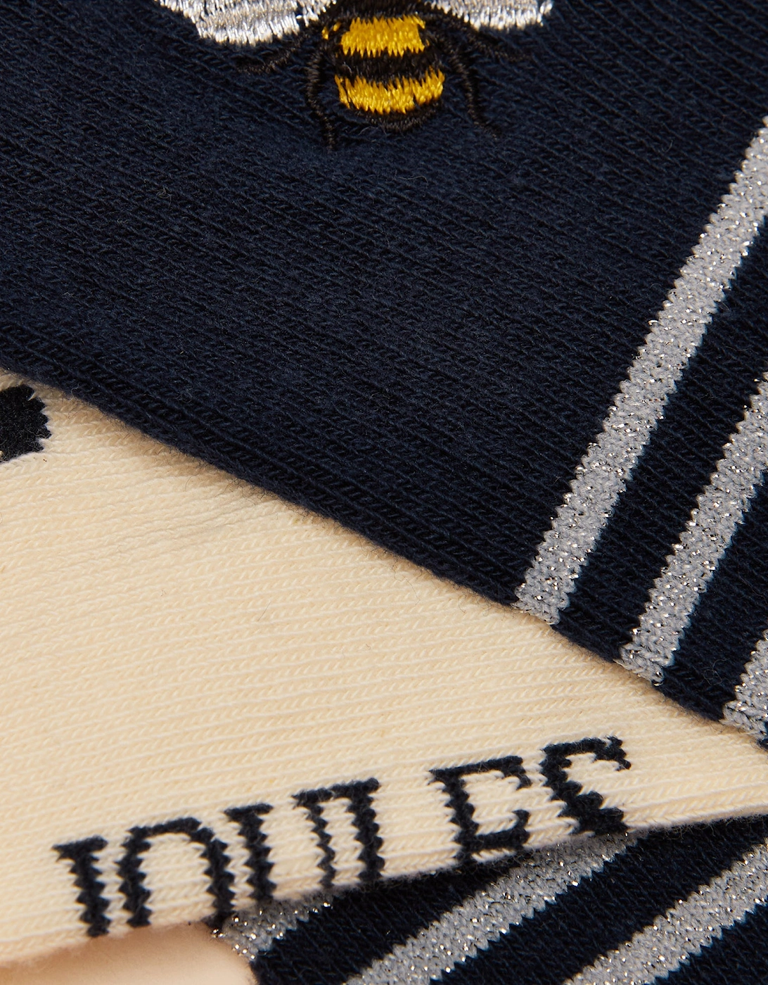 EVERYDAY Womens Socks Navy/White