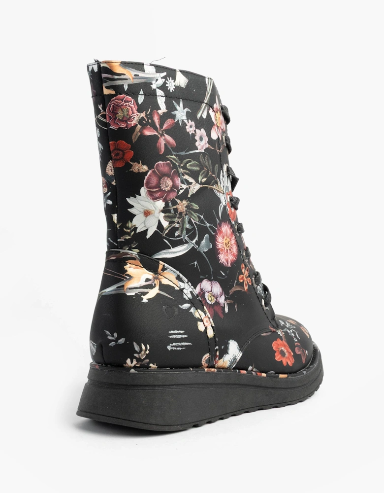 MARTINA4 PRINT FANTASY Womens Ankle Boots Black