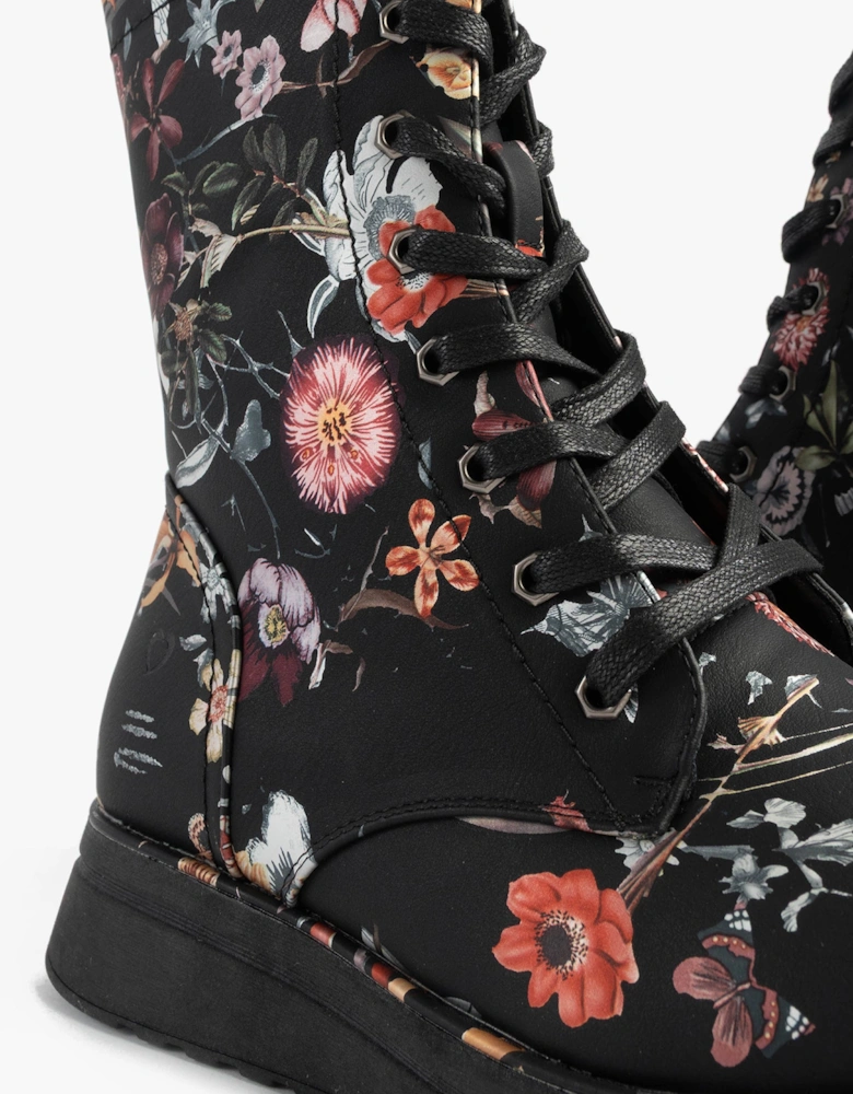 MARTINA4 PRINT FANTASY Womens Ankle Boots Black