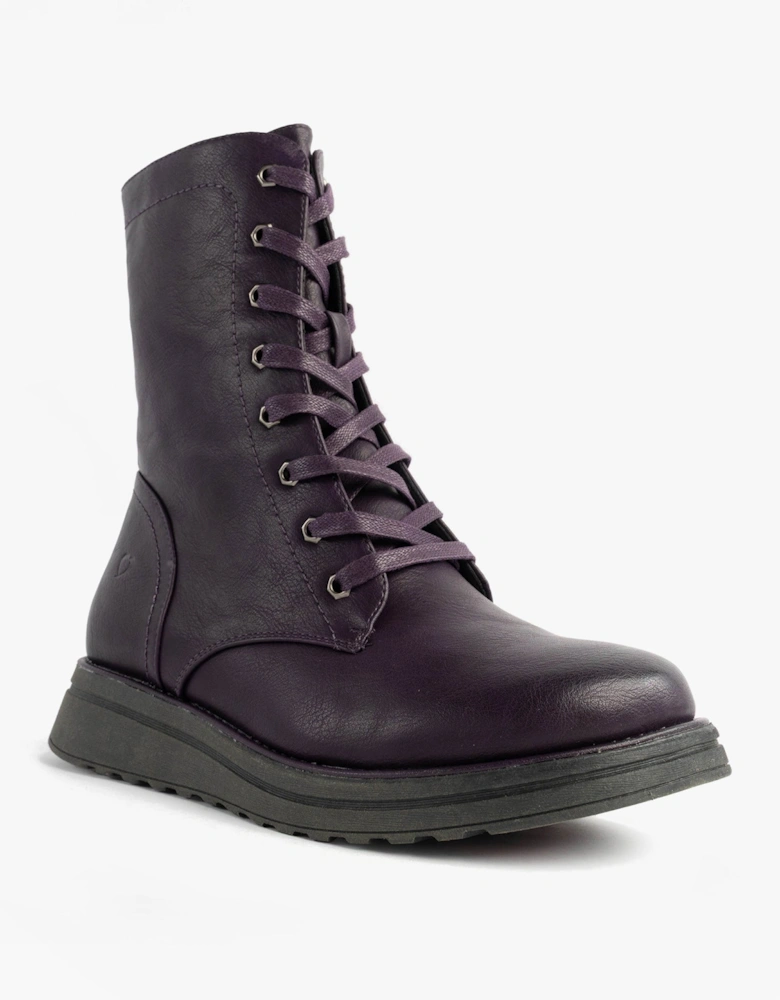 MARTINA4 Womens Ankle Boots Purple