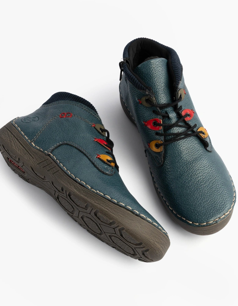 52544-14 Womens Boots Blue