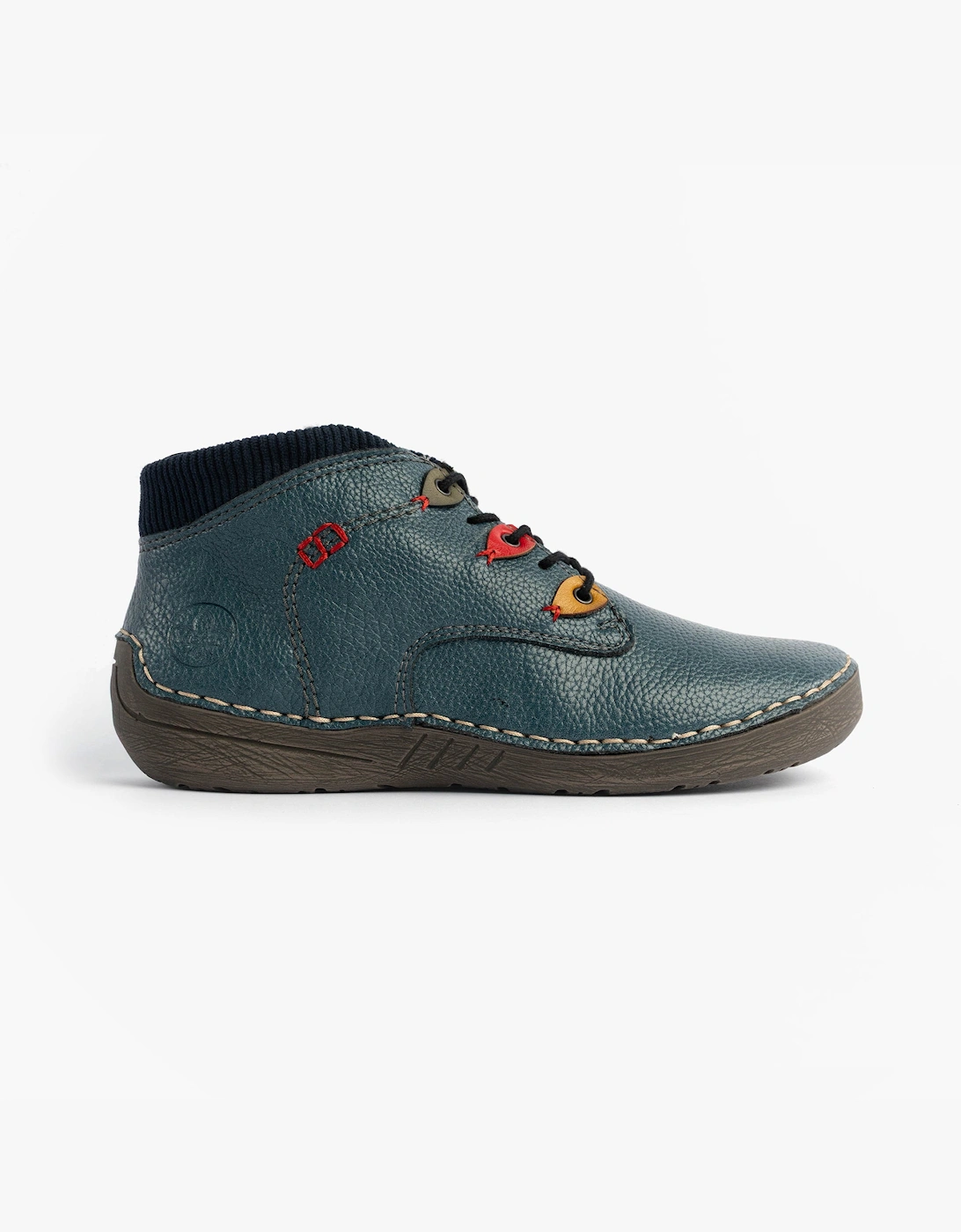 Women's Rieker 52544-14 Womens Boots Blue - Navy - Size: 7.5