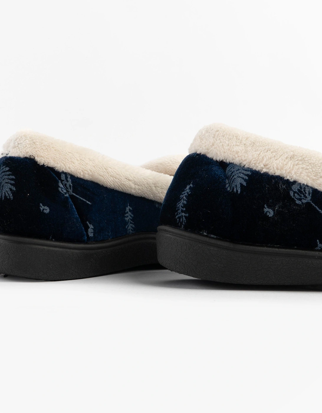 Jo & Joe ANNIE Womens Full Slippers Navy